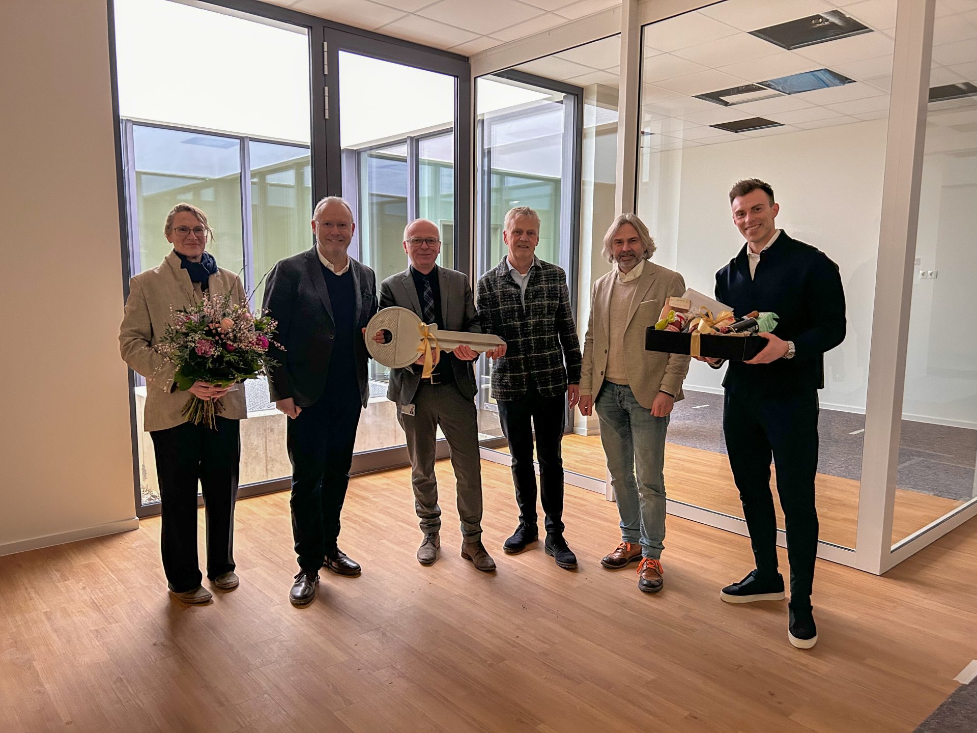 Schlüsselübergaben am MAZ Nordhorn