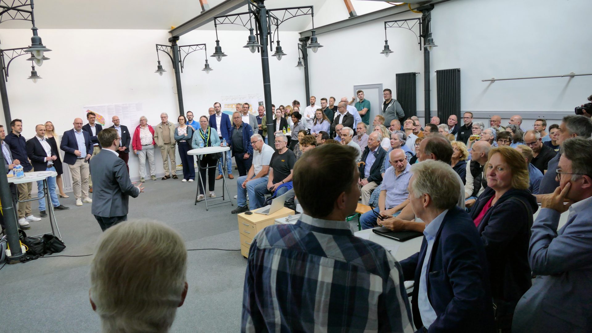 Bürgerinformationsveranstaltung zum „EmsAuenQuartier Greven“ stößt auf großes Interesse