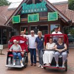Mit der Rikscha durch den Nordhorner Tierpark